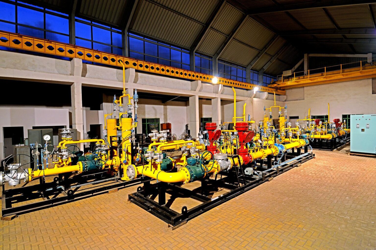 Pressure Regulating & Metering Skids